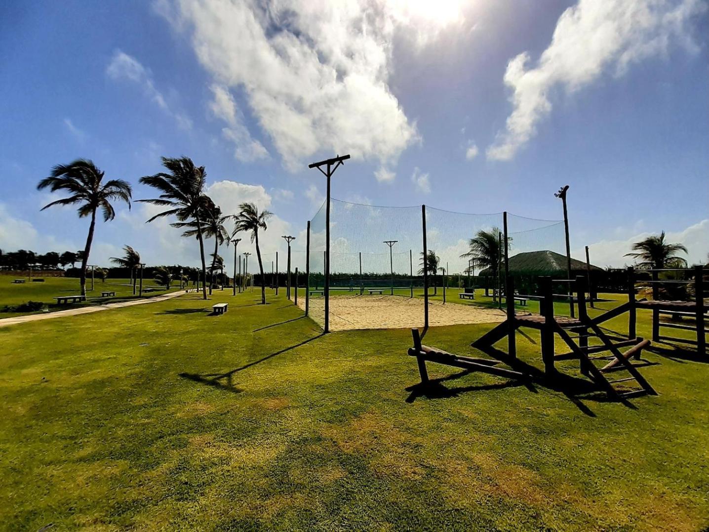 Beach Living - Porto Das Dunas - Ap Terreo 300M Beach Park Pe Na Areia Aquiraz Exterior photo